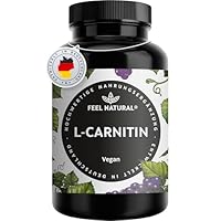L-Carnitin 120 Kapseln - L-Carnitin-Tartrat in Premium Qualität – hochdosiert - vegan & ohne Zusätze - in Deutschland entwickelt & laborgeprüft