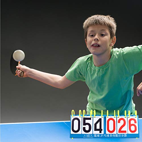 BESPORTBLE, Pontuação de Pontuação Portátil para Basquetebol, Esportes, Esferas, Tênis, Vôlei, Ping