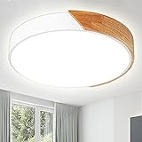 🌟Hochwertig. Der Rahmen dieser Lampe besteht aus starkem Metall mit einem wunderschönen Dekor aus Holz. Der Lampenschirm ist aus hochwertigem Acryl, welches für angenehmes und blendfreies Licht sorgt.