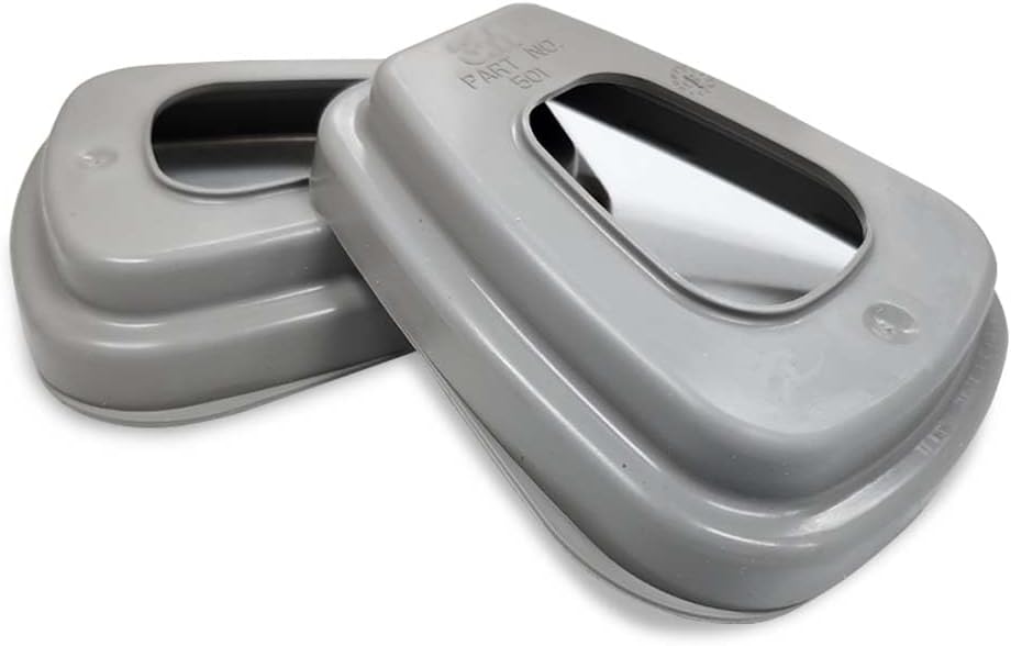 3M 501 Filter Retainer Cover for Particulate Filter 5N11 for 6000 and 7000 respirators (501 Retainer, 20, Count)