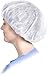 Disposable Bouffant Caps Breathable, Latex-Free, Elastic Edge for Secure Fit, 100 Pcs