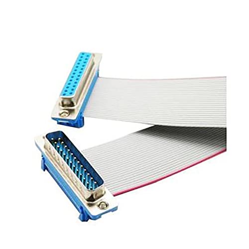 D-SUB DB25 25 Pin Female To DB25 25 Pin Male Connector With Flat Cable – 30CM (B09NPSVHMB) Amazon Price History, Amazon Price Tracker