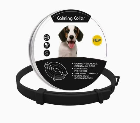 Collar para perro negro