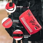 RHINO RESCUE Petit kit de premiers soins Kit médical ultraléger imperméable pour la randonnée, le backpacking, le vélo, les voyages, les véhicules