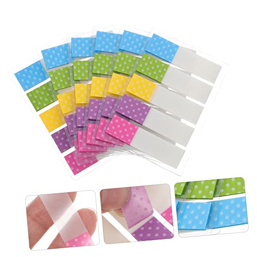 SHINEOFI 18packs Removable Self-Adhesive Page Tabs Colorful Fluorescent Index Markers for Note-Taking and Organization for School Office and Home Use - Image 7