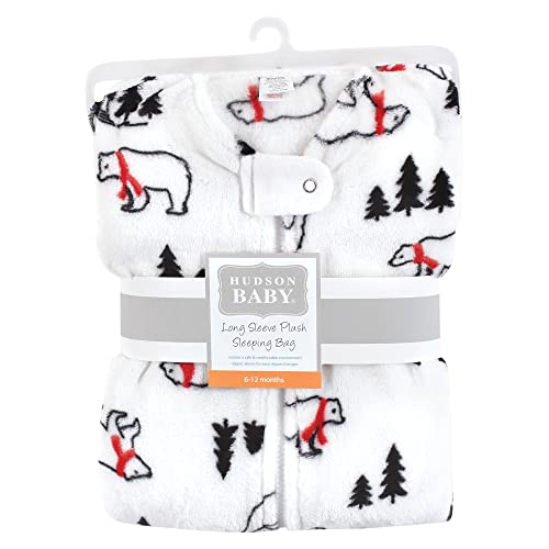 Image of Hudson Baby Unisex Baby Plush Sleeping Bag, Sack, Blanket