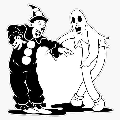 Dancing Ghost And Koko Sticker Bumper Sticker Vinyl Decal 5