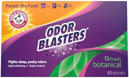 Arm & Hammer Odor Blaster Sheets Fresh Botanical 80ct