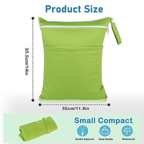 Sac à langer humide anti-fuite pour stocker les couches de bébé L10 - 3