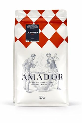 Cafés AMADOR - Café MOLIDO Natural Arábica - COLOMBIA 500g...