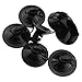 MEETOOT 24-Pack Car Window Sunshade Suction Cups - For Cars, Windshields, Kitchen, Bathroom (Black)