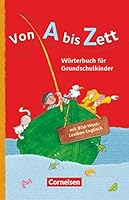 Von A bis Zett . Allgemeine Ausgabe. Wörterbuch mit Bild-Wort-Lexikon Englisch 3060831017 Book Cover