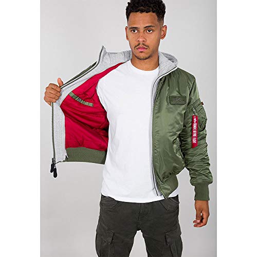 Alpha Industries MA-1 D-Tec Bomberjacke für Herren Sage-Green
