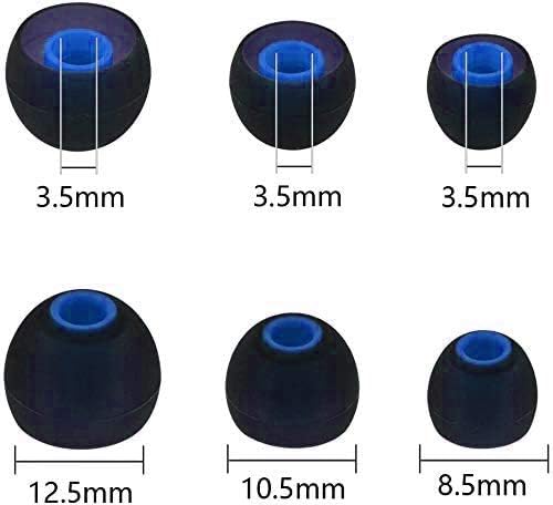 Rayker Ear Tips Replacement for JBL Live 200BT Tune 110 BT Tune 120TWS  Headphone, S M L Size Soft Silicon Ear Tips Earbud Covers for JBL Live 200BT  Tune 110 BT Tune