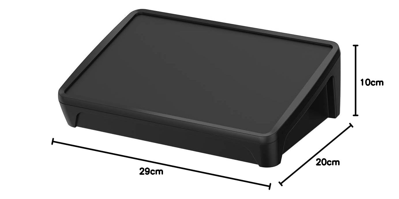 Bopla BoPad BOP 10.1 P-9005-SET Pult-Gehäuse (L x B x H) 285 x 198 x 92.90 mm ABS Schwarz (RAL 9005) 1 St.