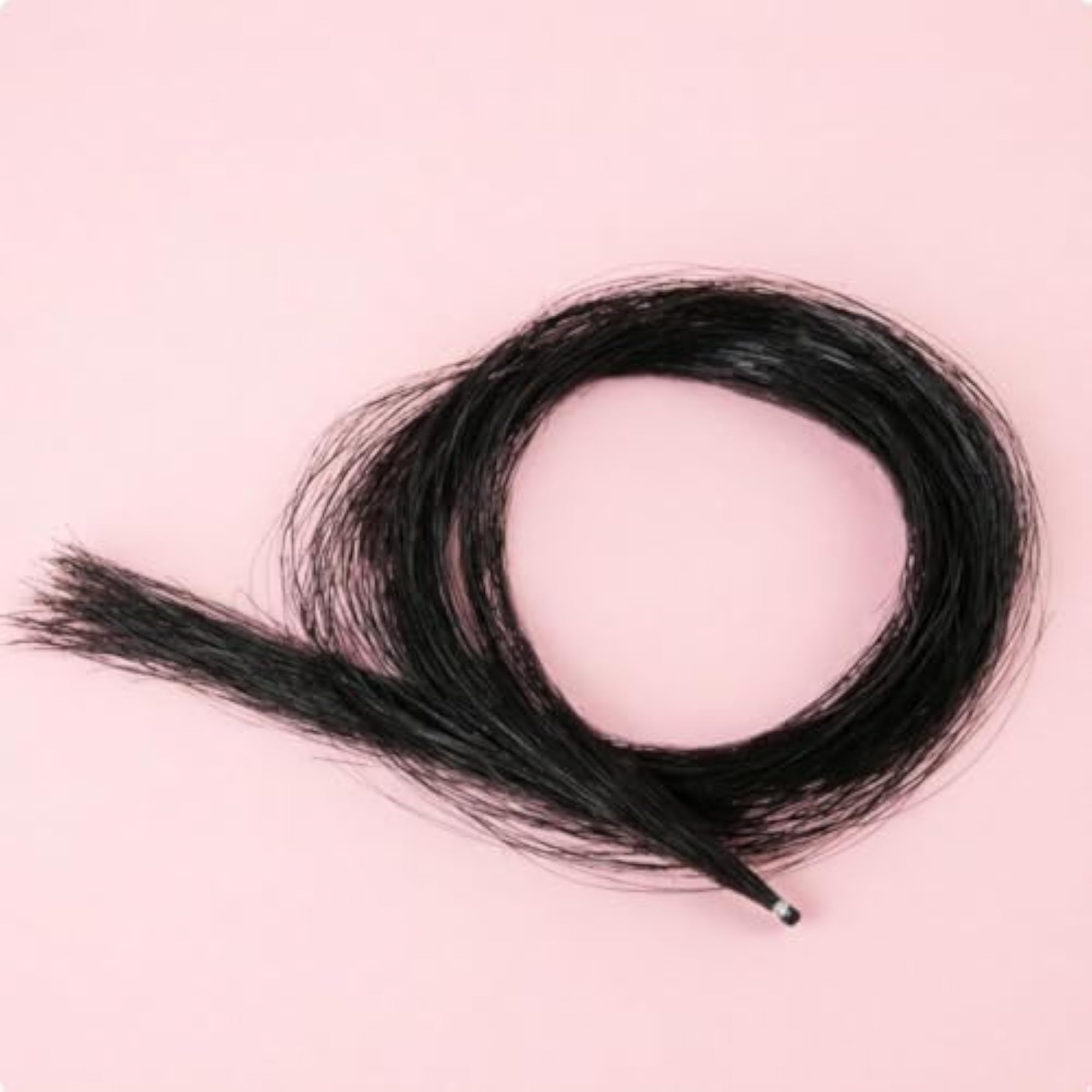 Equine Tail Hair Bundle for Flexible Bow Replacement