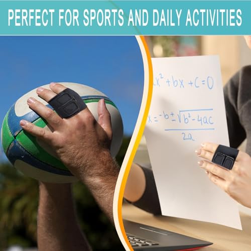 Buy Leosportz Finger Splint for Pain Relief - Reusable Dual Finger Support for Arthritis Pain Relief | Adjustable Finger Brace Trigger Finger Splints Mallet Finger Support Compression (One Size, 1, Count) Online at Low Prices in India - Amazon.in - Image 6