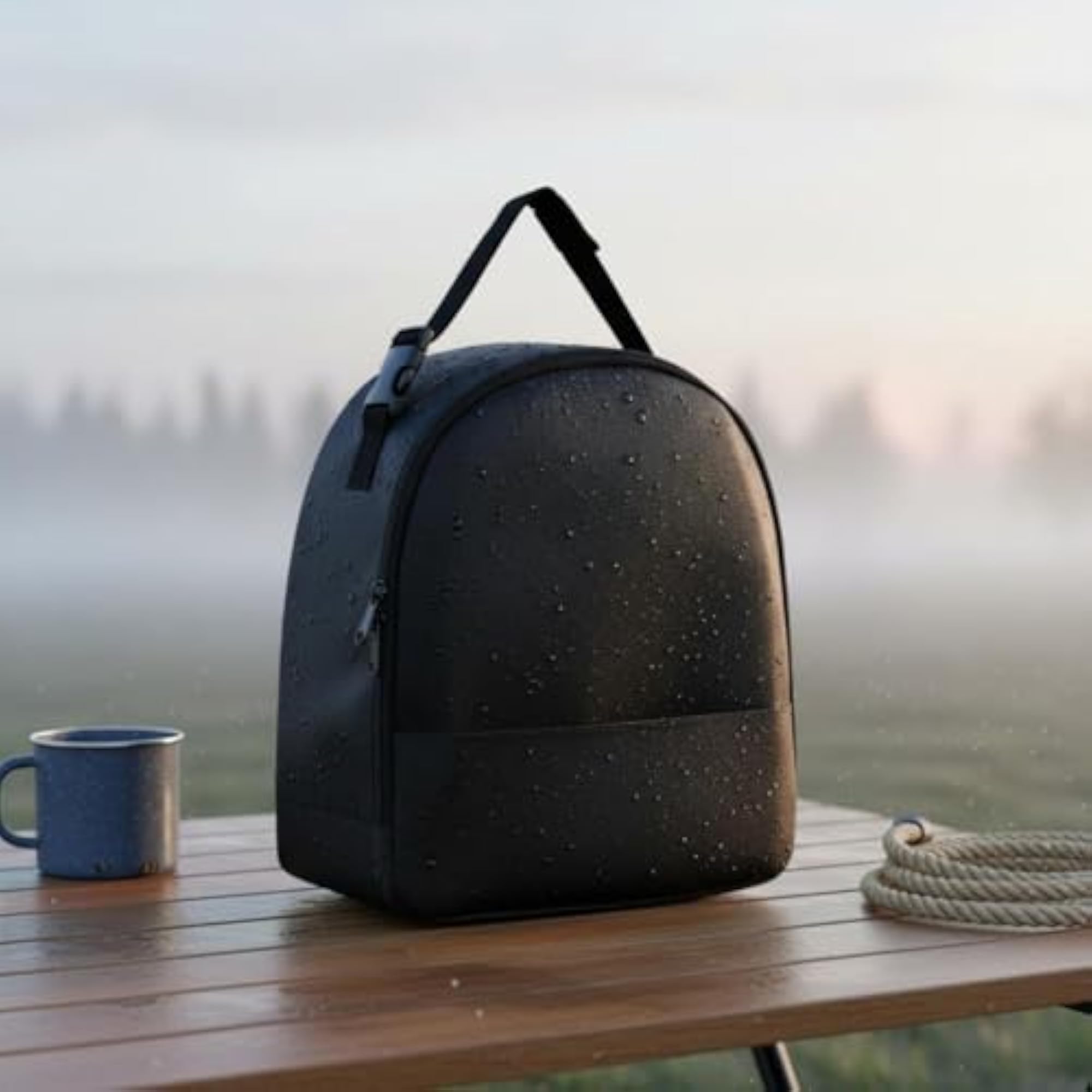 Waterproof Portable Fan Holder Bag for Camping Gear