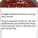 MAJESTIC PURE Ginger Essential Oil | 100% Pure and Natural Ginger Oil | Premium Grade Essential Oils for Hair Care, Home Diffusers, Skin, Aromatherapy, Massage and Humidifiers | 4 Fl Oz