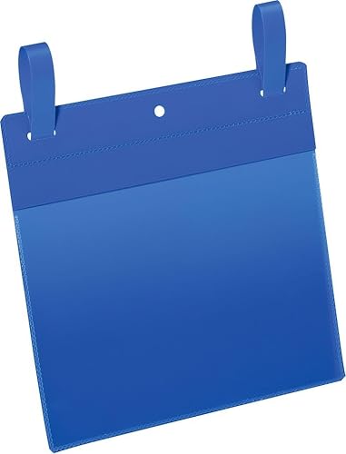 Lot de 50 sacs à grilles durables avec languette A5 Bleu