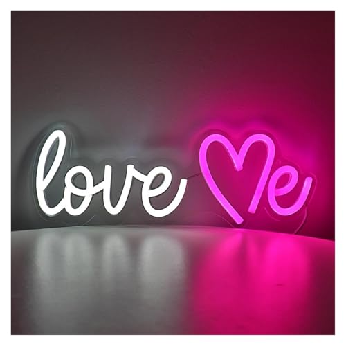 Enseigne au néon Love Me USB finie la lumière agressive au réveil