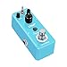 Amuzik Compressor Guitar Effect Pedal Analog Compression Ultimate Comp Effect Pedals for Electric Guitar Comp Pedal Ture Bypass