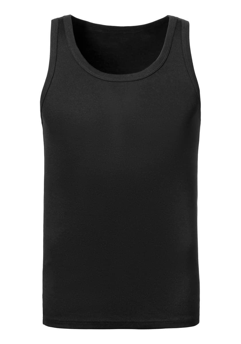 s.Oliver Men's Tank Top, Black, L