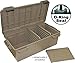 MTM ACDC30, Divided Ammo Crate Utility Box, Water- Resistant, Stackable, Snap Latch, USA Made, Dark Earth