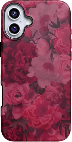 Casely iPhone 16 Case | Romance Novel | Moody Floral | Bold Protective Design | MagSafe Compatible Design