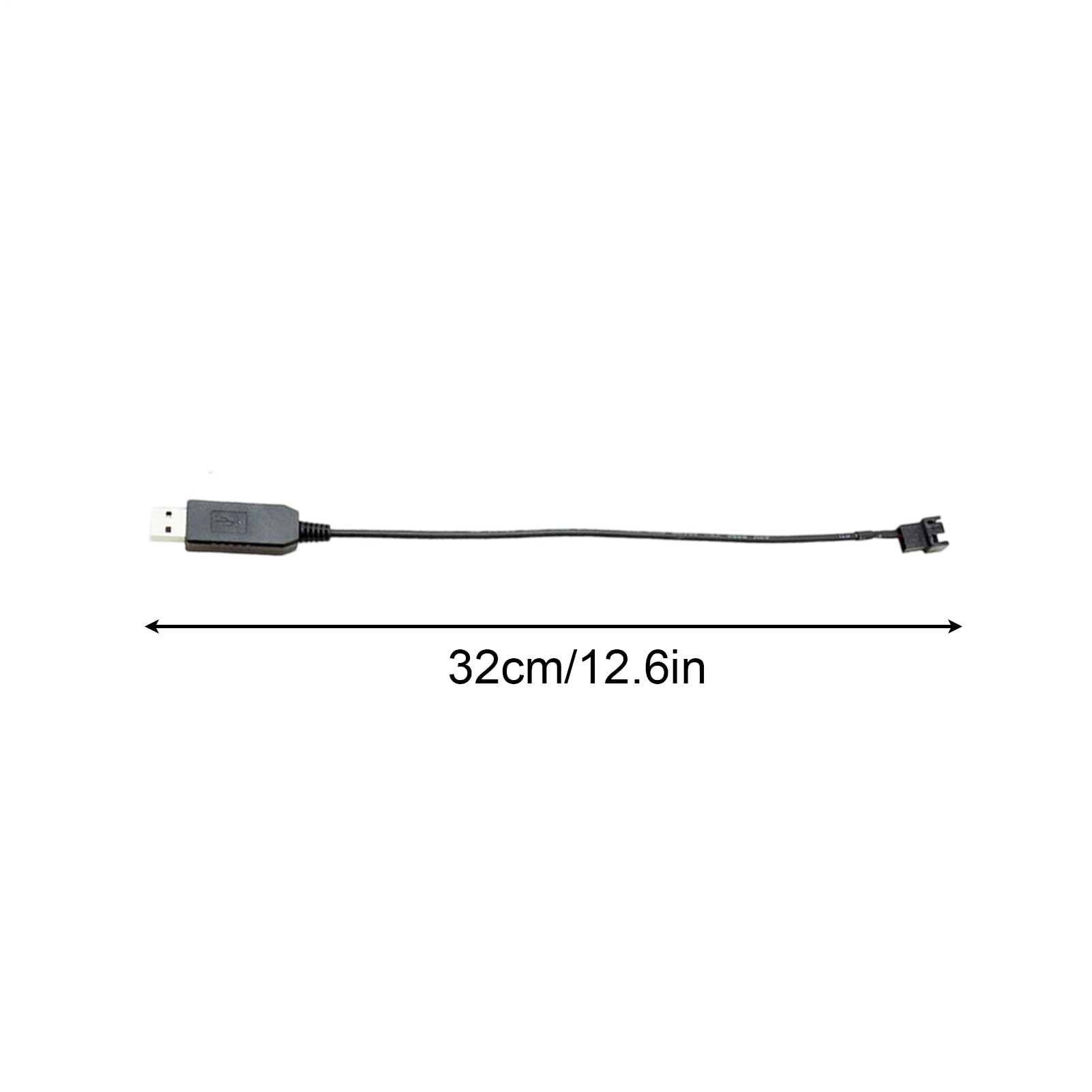 Kontroler Wentylatora USB,Konwerter USB PWM 3/4-pin | Regulator Prędkości Obrotów Wentylatora - Przeznaczony do użytku w komputerach stacjonarnych urządzeniach elektronicznych systemach