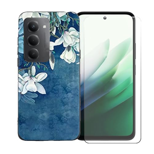 pFZZSZSP[X Kp Redmi Note 15R + KXXN[یtB Aȃ\tgVRP[XیTPUJo[̃P[XJo[p Kp Redmi Note 15R (6.9") - LLM40
