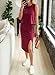 EVALESS 2 Piece Skirt Sets for Women Tank Top and Skirt Fashion 2025 Spring Summer Date Night Outfit for Women Burgundy Large