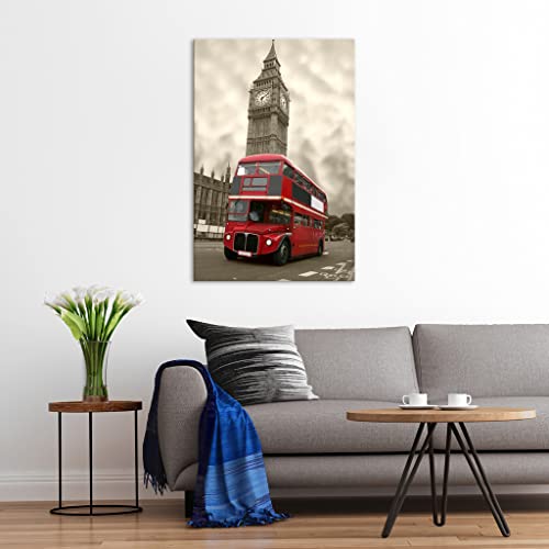Tableau canvas Cities DCO051-2 phosphorescent de 80 x 120 cm - 3