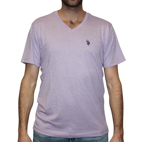 Image of U.S. Polo Assn. Men's Solid V‑Neck T-Shirt