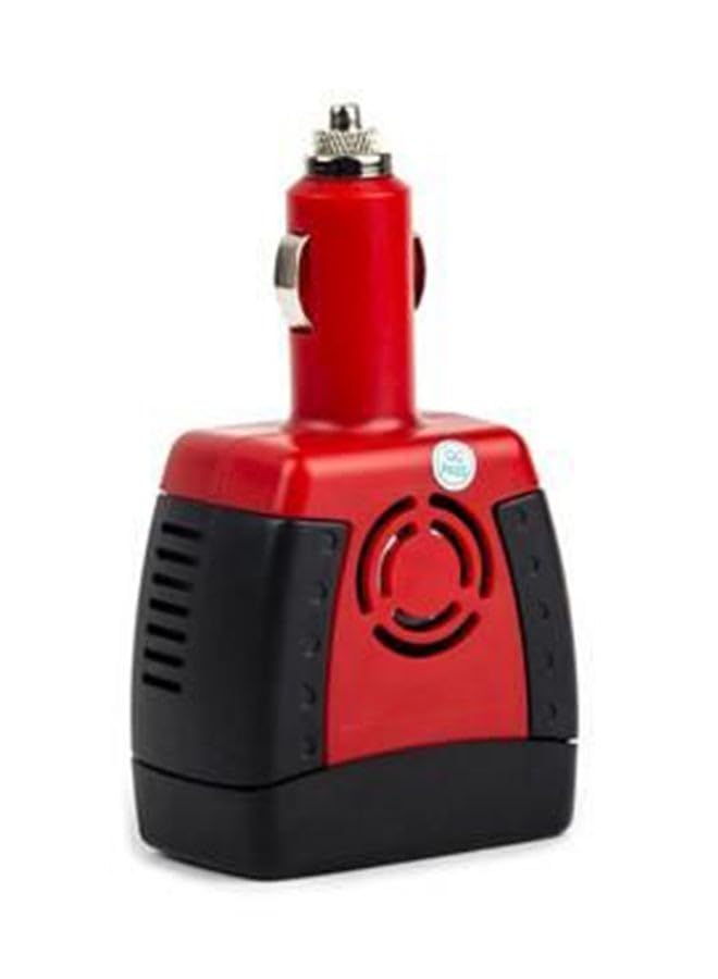 Portable Car Power Inverter With Usb Charger Multicolored