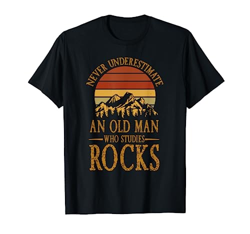 Divertido cazador de minerales y coleccionista de rocas, geólogo Camiseta