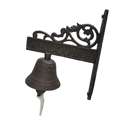 Leefasy Campainha de Porta de pa Pendur Campainha de Jdim Ao Livre Internas Decoração, 1
