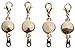 Miles Kimball Locking Magnetic Jewelry Clasps - Set Of 4