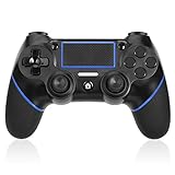 TGJOR PS4 Controller - Bluetooth Gamepad Six Axies DualShock 4 Wireless Controller for Playstation 4, Touch Panel Joypad with USB Cable