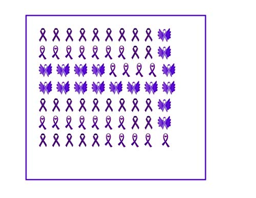 Preisvergleich Produktbild Kaz Creations Alzheimer-Bewusstsein Abziehbilder Kunst