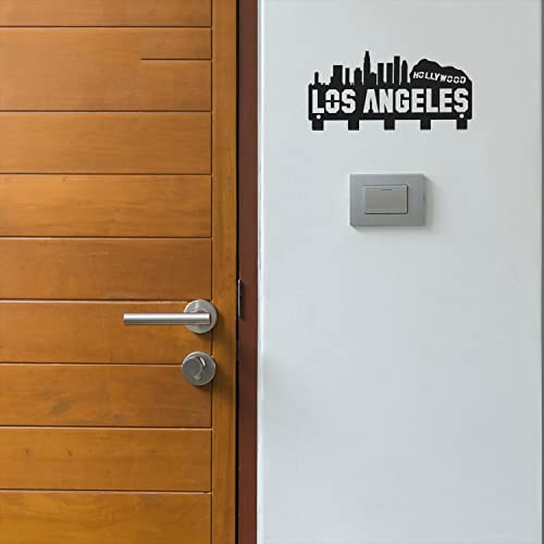 Decorelax KH Key Hooks For Wall - Stainless Steel Wall Mounted Key Holder - Black Metal Key Rack thumb #4