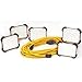 CEP 97135 50? 18/2 SJTW U-Ground LED Light String W/ Slide Lock Conne