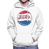 Alta calidad, producto Pepsi. Pepsi Cola 1945 Retro Bottlecap Men\'s Hooded Sweatshirt