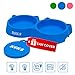 Cat Bowls - Blue Cat Food Set of Silicone Cat Feeder Stand & Pets Food Can Cover - Cat Food Bowl Set - Cat Dish Set - Kitten Food Bowl - Cat Feeding Bowls - Cat Water Bowl