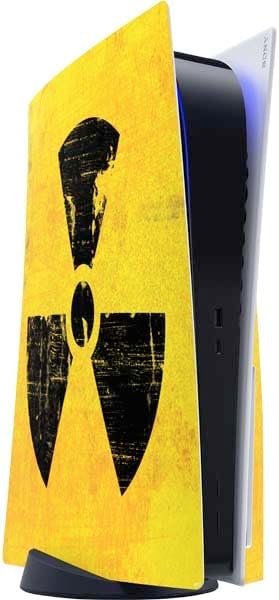 Skinit Decal Gaming Skin Compatible with PS5 Console - Biohazard Red Design
