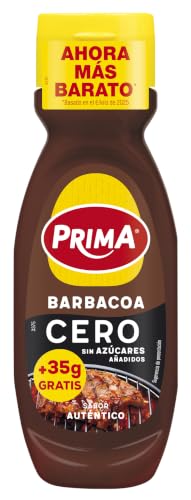 Salsa barbacoa Prima Cero azúcar 265 + 35g