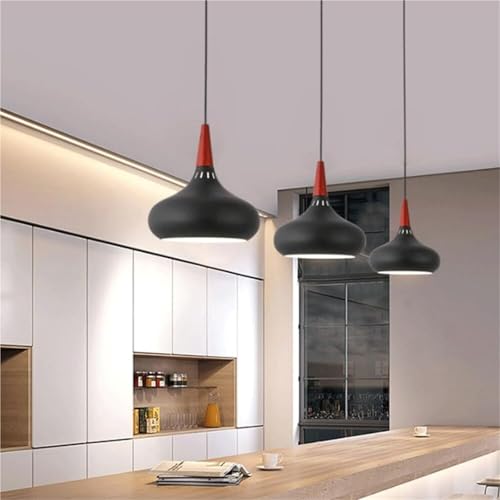 Lampe suspension en métal créative et orientable avec douille E27 robuste - 3