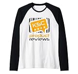 KSC Reseñas Amarillo y Blanco Camiseta Manga Raglan