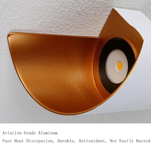 Applique murale aluminium étanche luminaire design extérieur intérieur