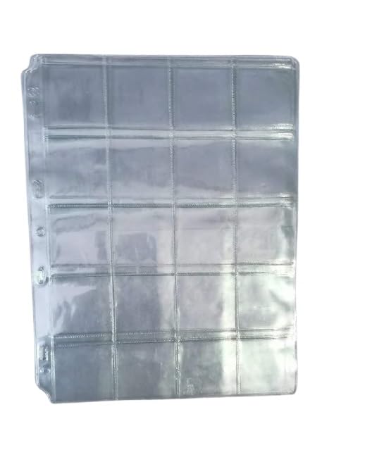 RCI Sheets for Coins Collection Pages - Coins Pocket Page, Coin